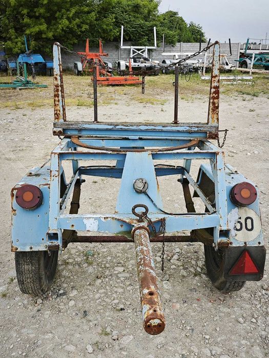 Przyczepa dłużycowa dłużyca EIGENBAU DMC 680 kg stali drutu słupów A/2