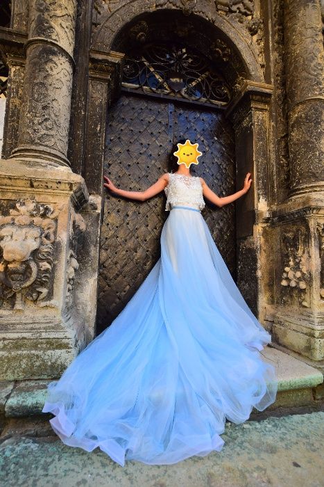 Wyjątkowa i piękna suknia ślubna r. 34/36; XS/S