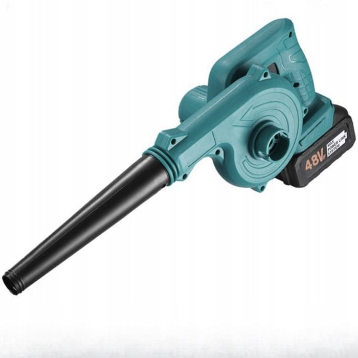 Elektryczna dmuchawa 2w1 z rozdrųbniaczem + 2× akumulatory 18V