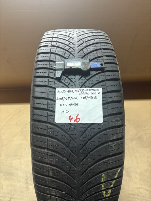 1x 235/65R16C 115/113R GOODYEAR VECTOR 4SEASONS CARGO opona wielosezon M+S 3PMSF MO-V