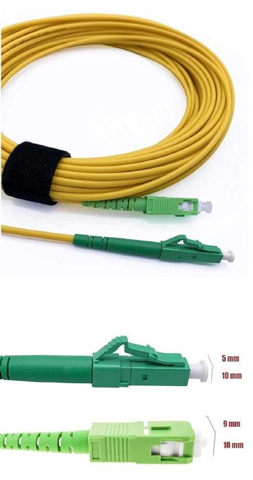 Elfcam Cabo fibra ótica amarela 100 metros (186)