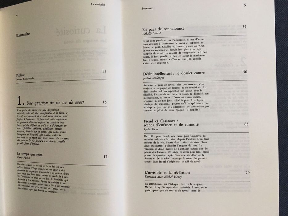 La Curiosité. Vertiges du Savoir / Oxford 1919/1939