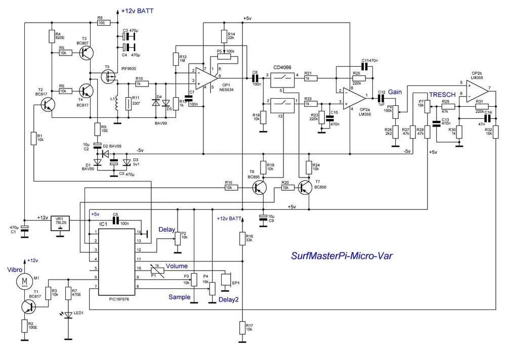 Продаю плату White's SurfMaster PI для сборки металлоис-ля!