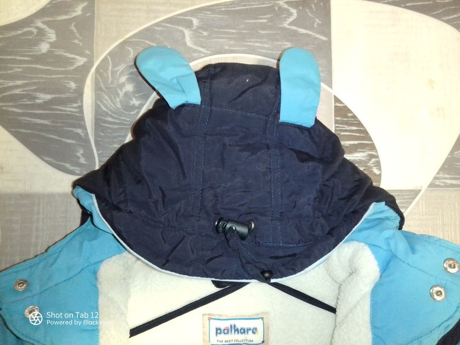 Зимовий комбінезон-трансформер на хлопчика 0-12 місяців