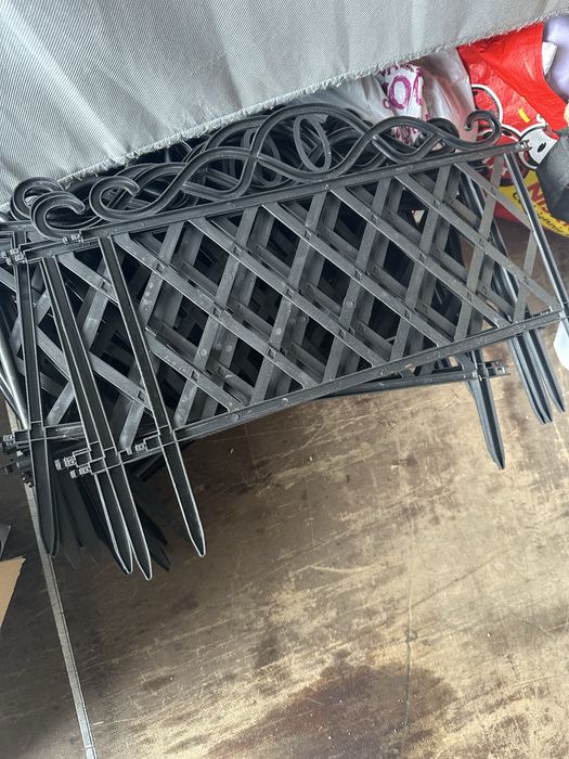 Obrzeże ogrodowe płotek 60/35cm tworzywo sztuczne