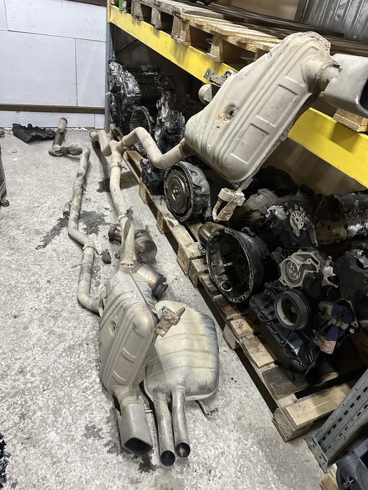 Вихлопна система Мерседес 222,221,212,204,164 Глушитель ML,S,E,C