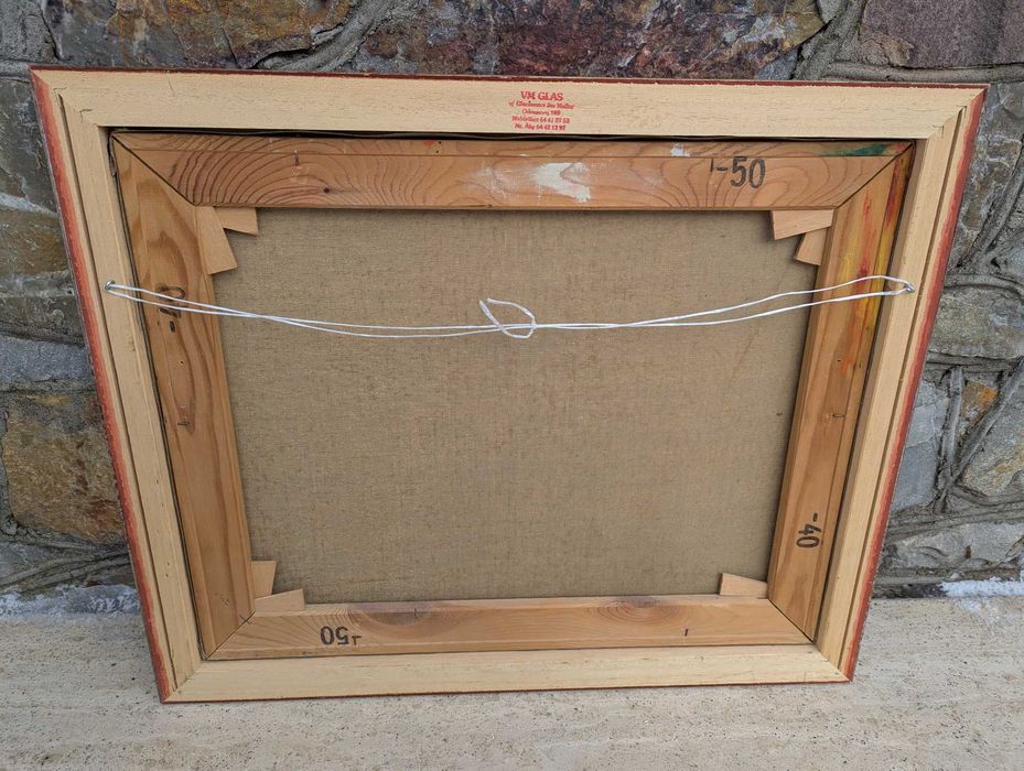 Abstrakcja Obraz Olejny