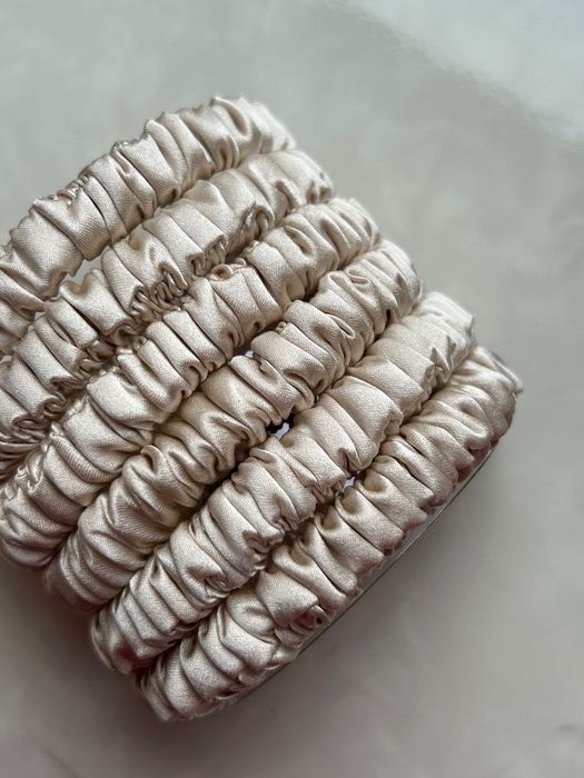 Шовкові резинки для волосся