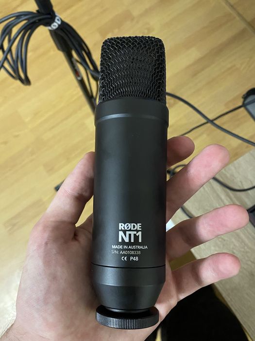 RØDE NT1 KIT Black + стійка + кабель + аудіоінтерфейс