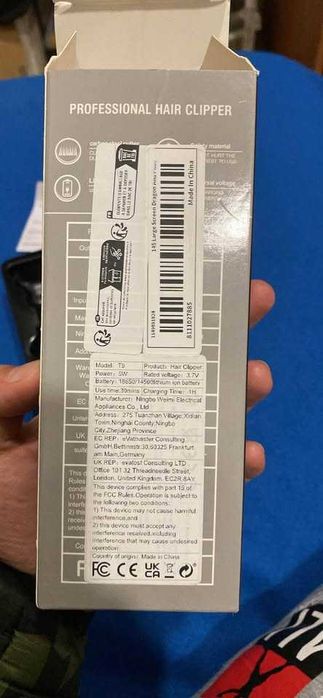 Maquina de cortar cabelo