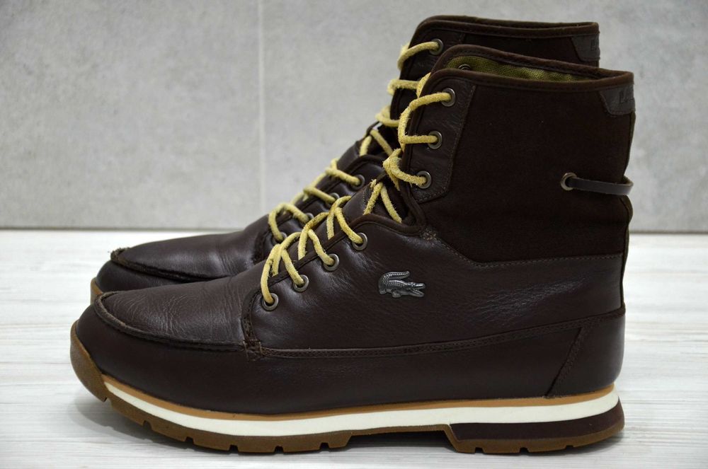 Lacoste, оригінал шкіряні черевики, ботинки  44.5/45