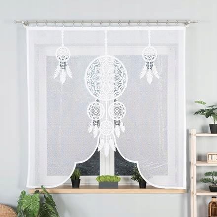 Firana panel ekranowy żakard 160x160 DINA ŁAPACZ SNÓW DEKORACJA SALONU