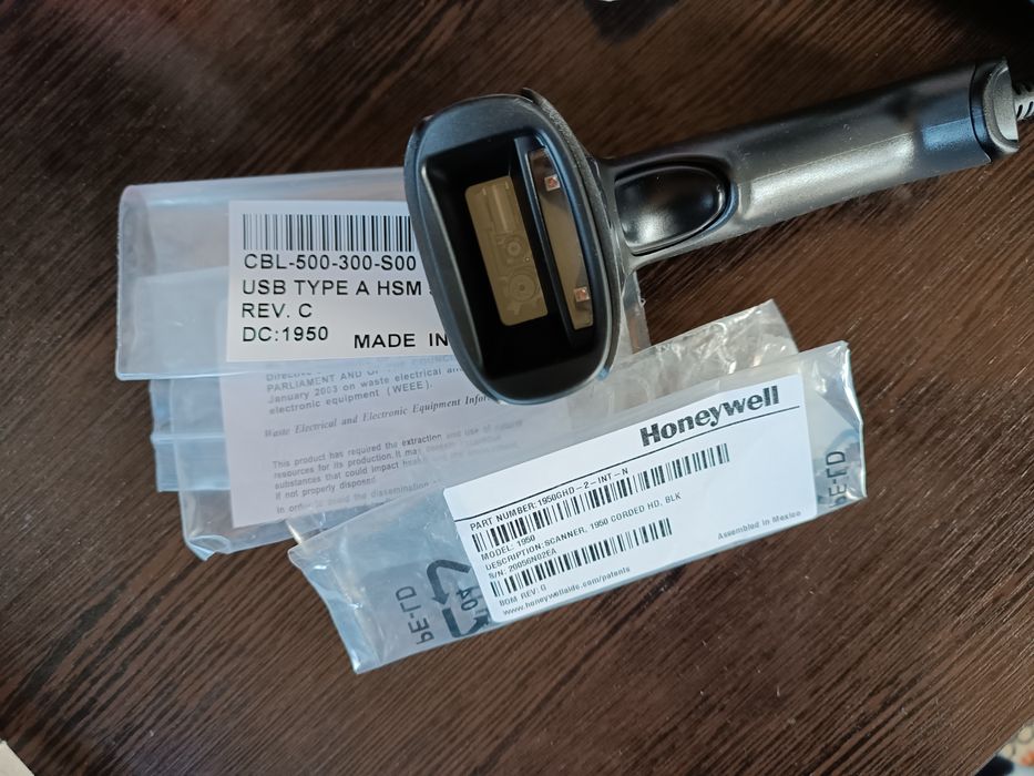 Сканер штрих-кода Honeywell Xenon 2D USB 1950GHD