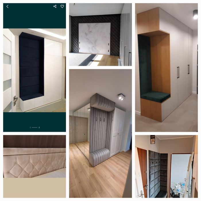 Panele tapicerowane na wymiar