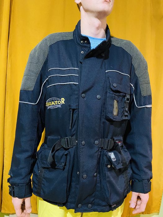 Мотокуртка текстильна