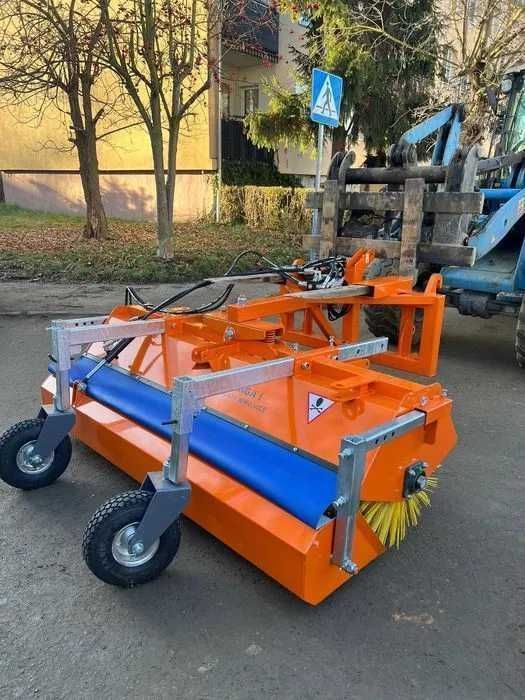 Zamiatarka do ciągnika na tuz euroramka wózek widłowy 120 - 240 cm