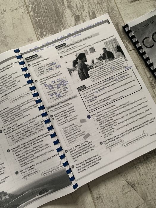 Podręcznik i ćwiczenia Composteli preliminarzy for school