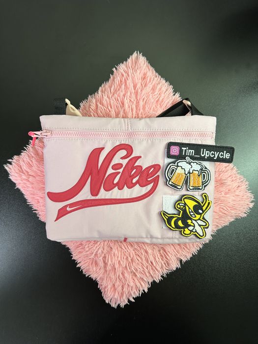 Сумка месенджер NIKE из куртки Handmade