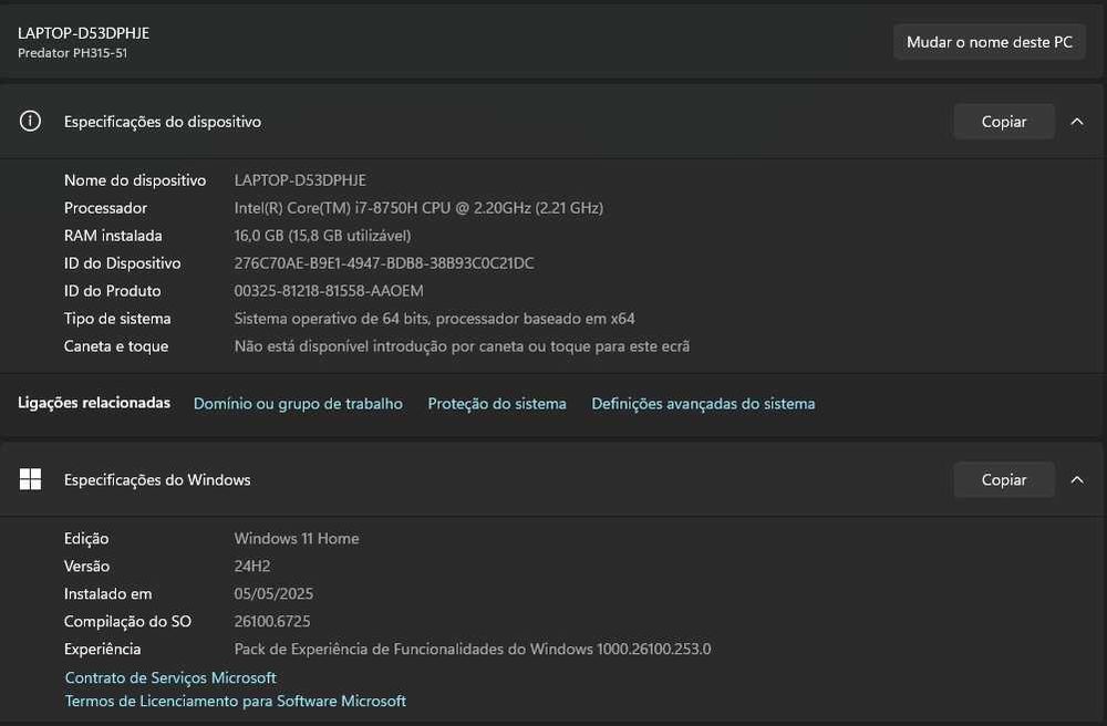 Acer Predator Helios 300