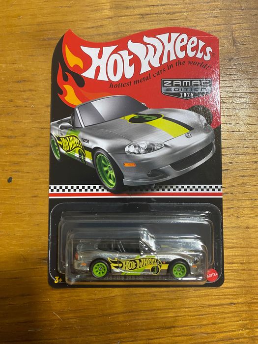 Hotwheels 2004 Mazda MazdaSpeed Miata Zamac Edition 2025