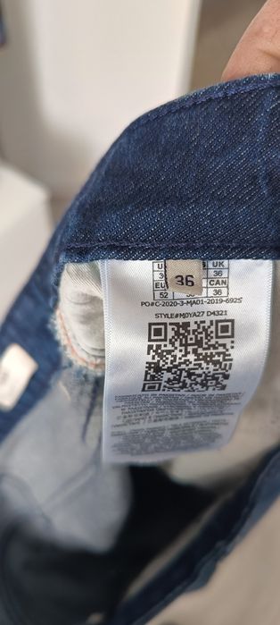 Spodnie męskie guess roz 36