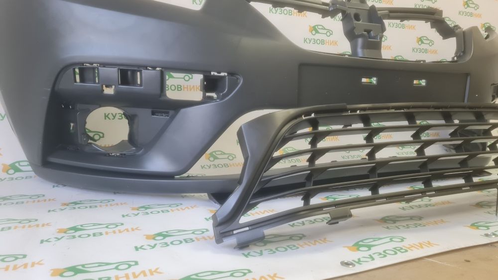 Передній бампер Logan II 2017-2022 бампер Логан 2 передний рестайлинг