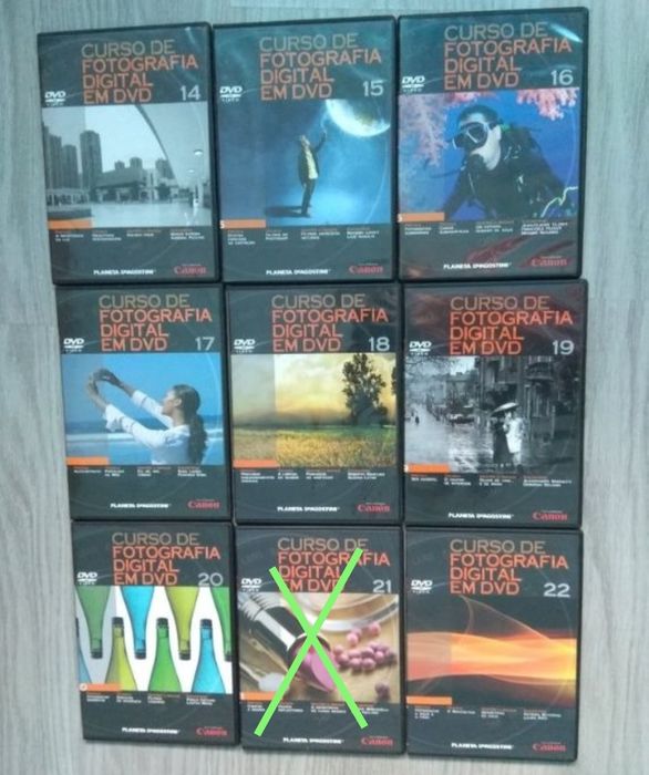 Curso de fotografia digital em DVD - Planeta Agostini