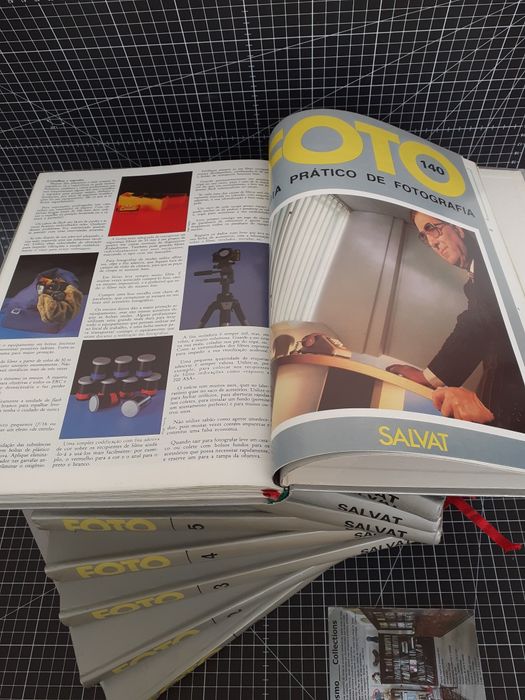 Foto Salvat. 1984. 2800 páginas em 10 volumes encadernados