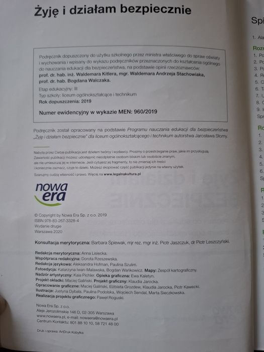 Żyję i działam bezpiecznie. Podręcznik do EDB