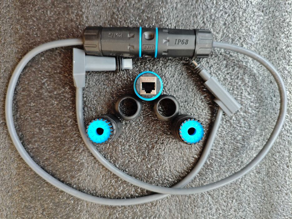 Ремонтний комплект конекторiв муфта rj45 IP68 Starlink Gen2, Gen3 mini