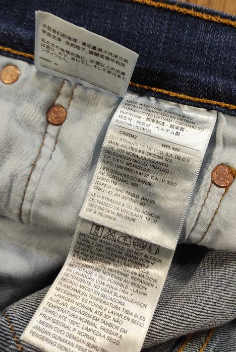 Джинсы Levi`s 501 34/32 501
