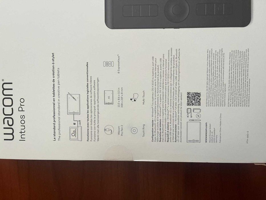 2x Wacom Intuos Pro M (PTH-660) – Novas / Seladas