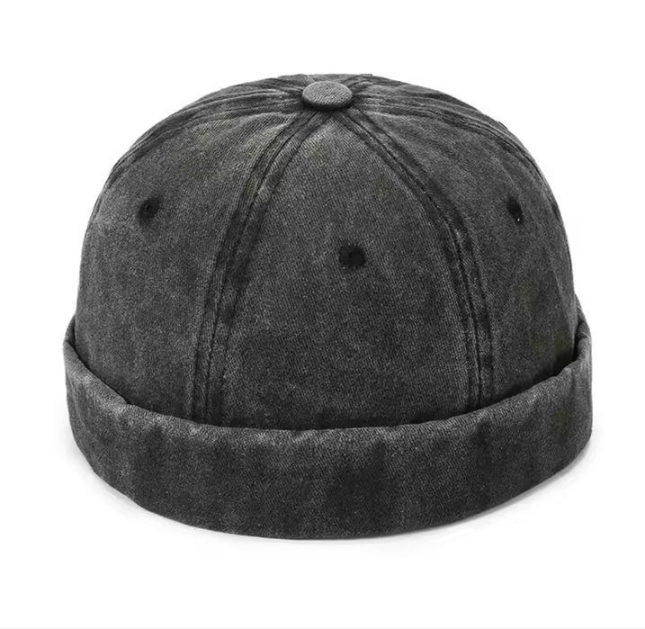 Кепка бини без козырька черная