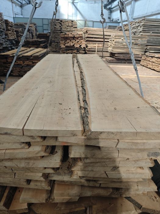 Дошка ясен суха необрізна 40мм