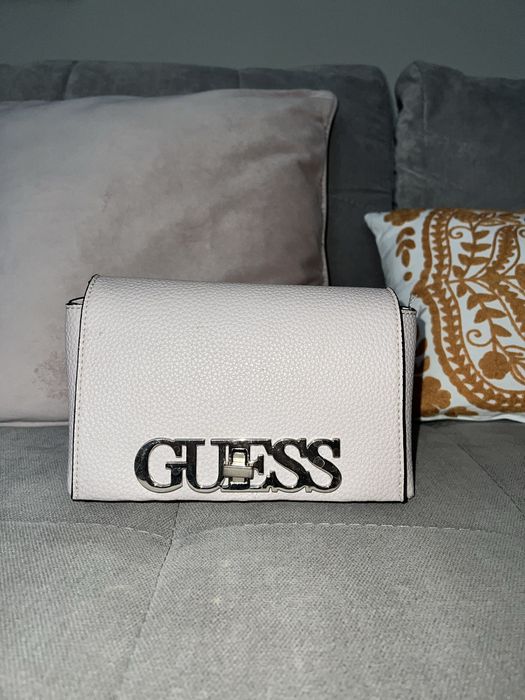 Torebka na ramie , mała torebka - pudrowy róż