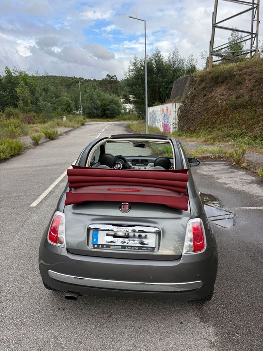 Fiat 500C 1.3 Multijet | Muito Económico (3.9L) | Teto de Abrir
