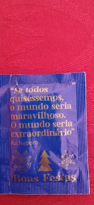 Pacotes de açúcar Delta - Boas Festas