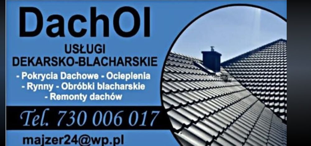 Dekarz Dekarstwo Pogotowie Dekarskie Dachy