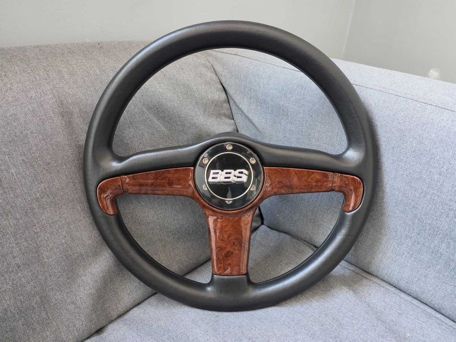 KIEROWNICA DREWNIANA BBS 360mm MERCEDES BMW VW AUDI cult retro classic vintage italvolanti