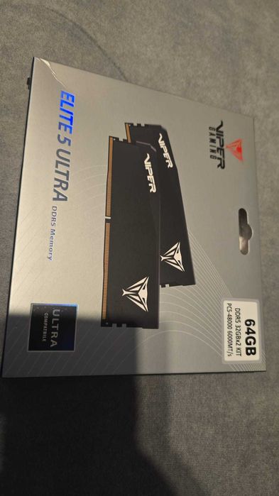 Pamięć Patriot Viper Elite Ultra DDR5 64GB kit 6000 CL28 VEU564G6028K