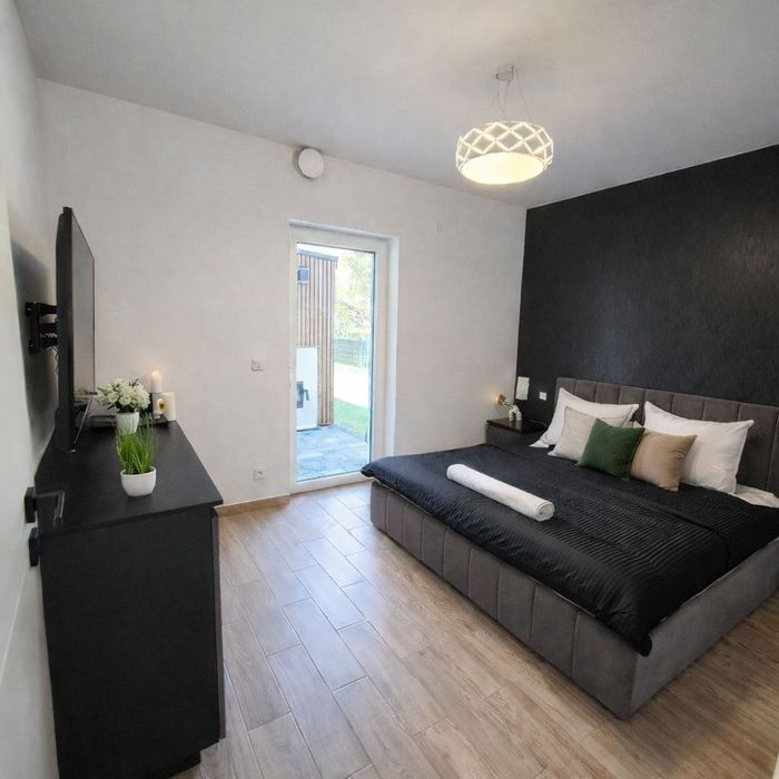 Domek na wynajem z sauną i jacuzzi kominek wieczór panieński