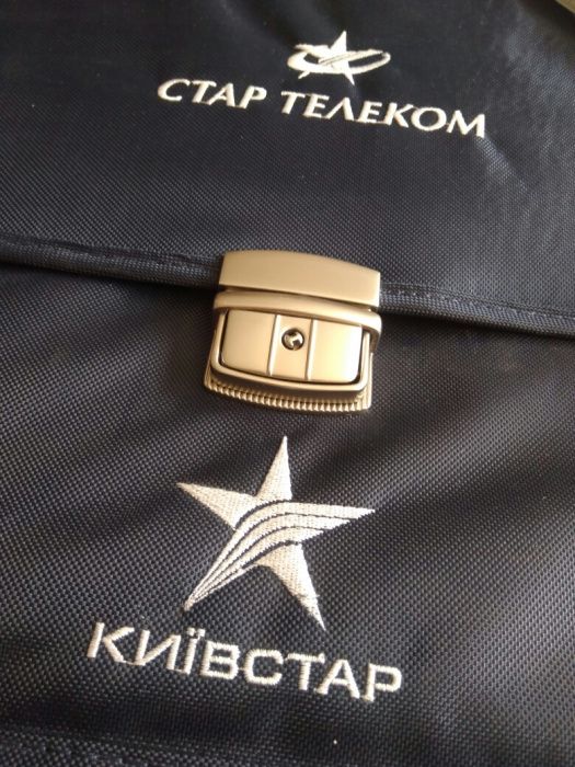Портфель фирменный, Киевстар. Новый. Торг