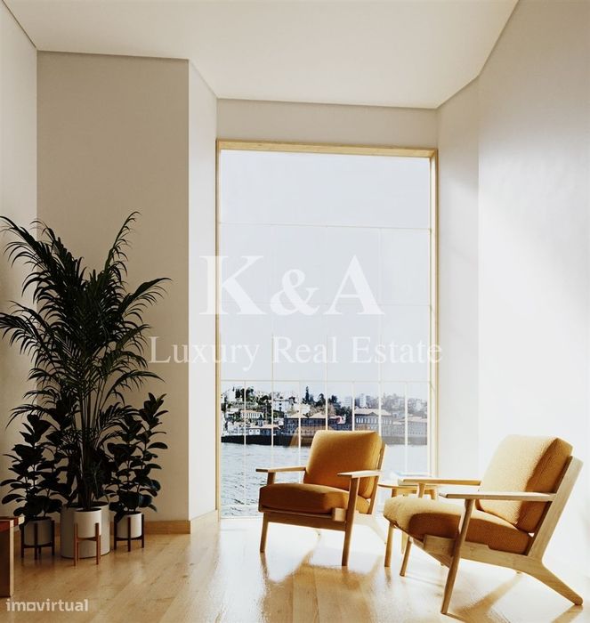 Apartamento T1 em primeira linha de rio em Gaia — Santa Marinha E São Pedro Da Afurada, Porto