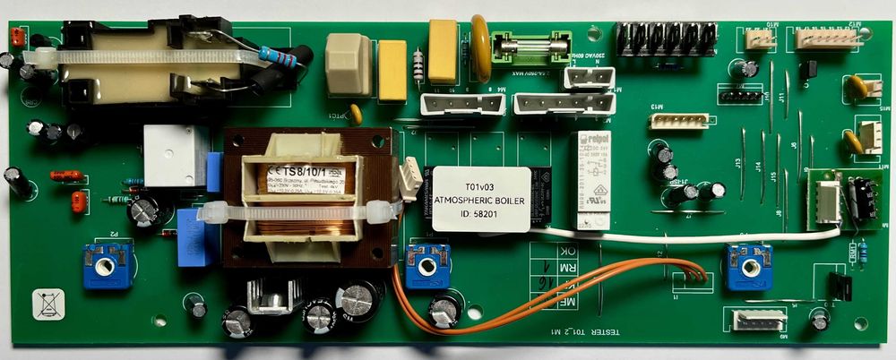 Naprawa płyty sterowania T01 do kotłów TERMET