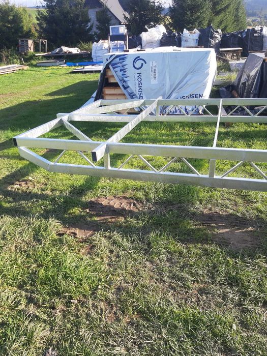 Przyczepa, rama, podwozie pod domek mobilny, holenederski 300 x 600