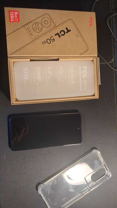 [NOVO] Nunca usado :TCL 50 5G - Smartphone eSIM & Dual SIM 8GB + 128GB
