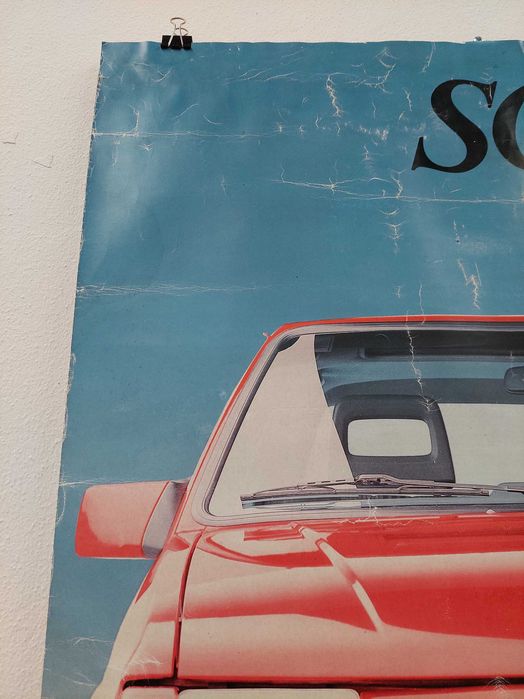 Cartaz publicitário Bosch Scout Faróis de Nevoeiro