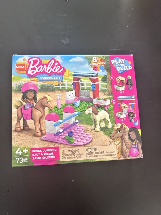 Klocki Barbie, skoki konne