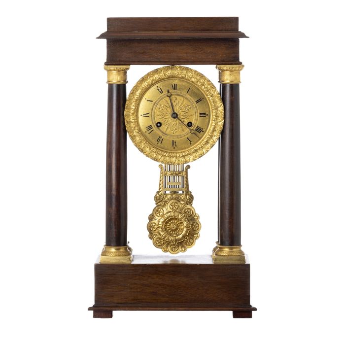 Relógios - Relógio de pórtico Napoleão III - Século XIX