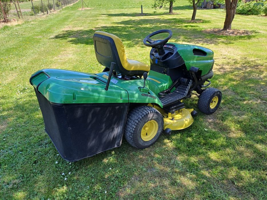 Kosiarka traktorek,traktorek kosiarka john deere 17.5km pompą oleju